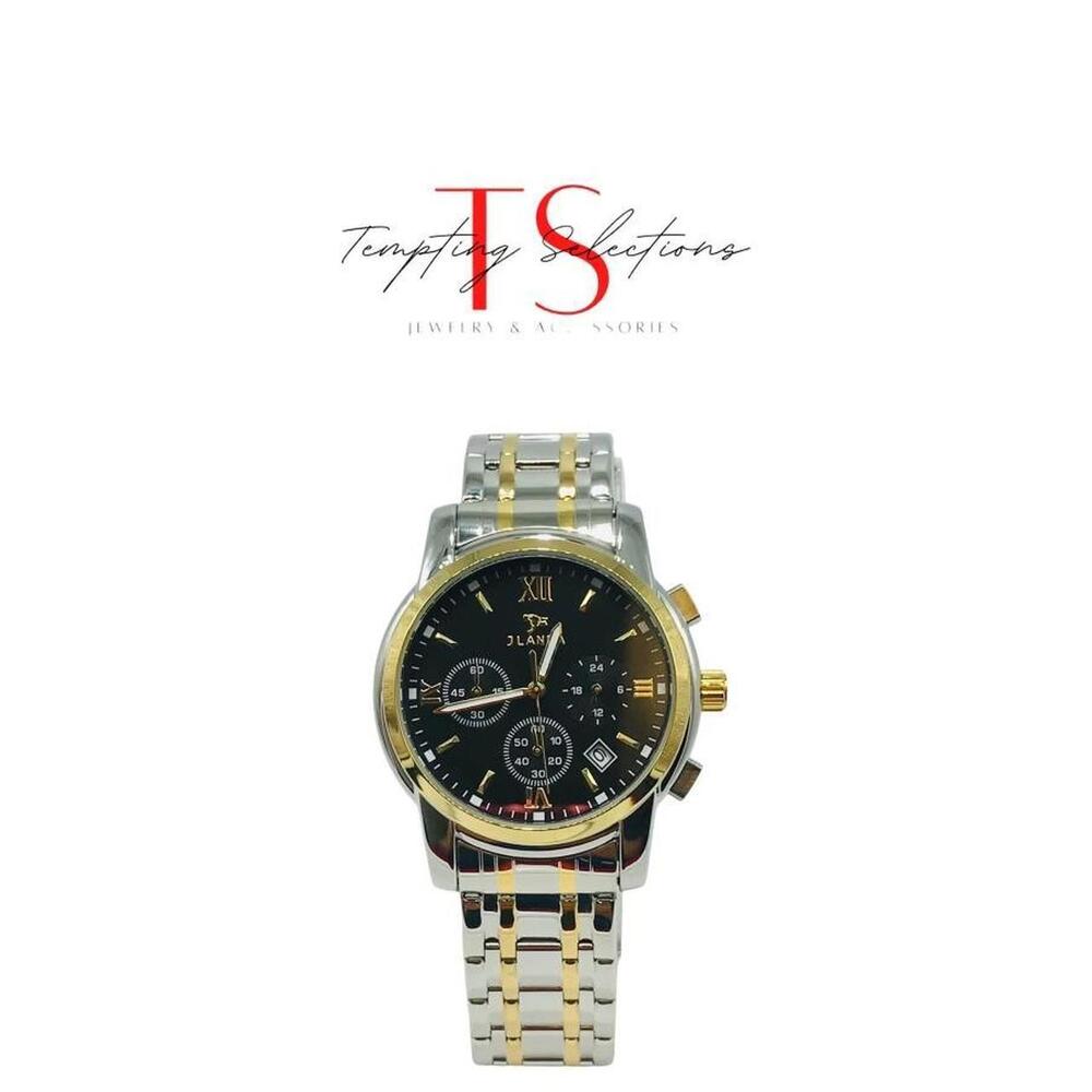 Stainless Steel Chronograph Watch